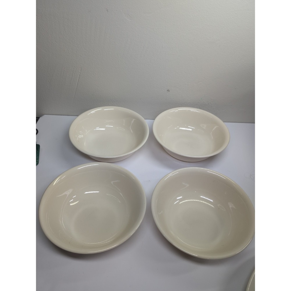 Set‎ of 4 Corelle Sandstone Fruit Dessert Sauce Bowls 5 3/8" Diameter USA